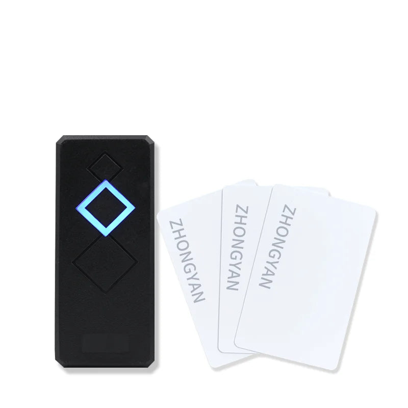 Zhongyan DC12V  NFC Contactless RFID Smart Card Reader Access Control 125Khz Wiegand 26 34  IC ID Door Lock Card Reader