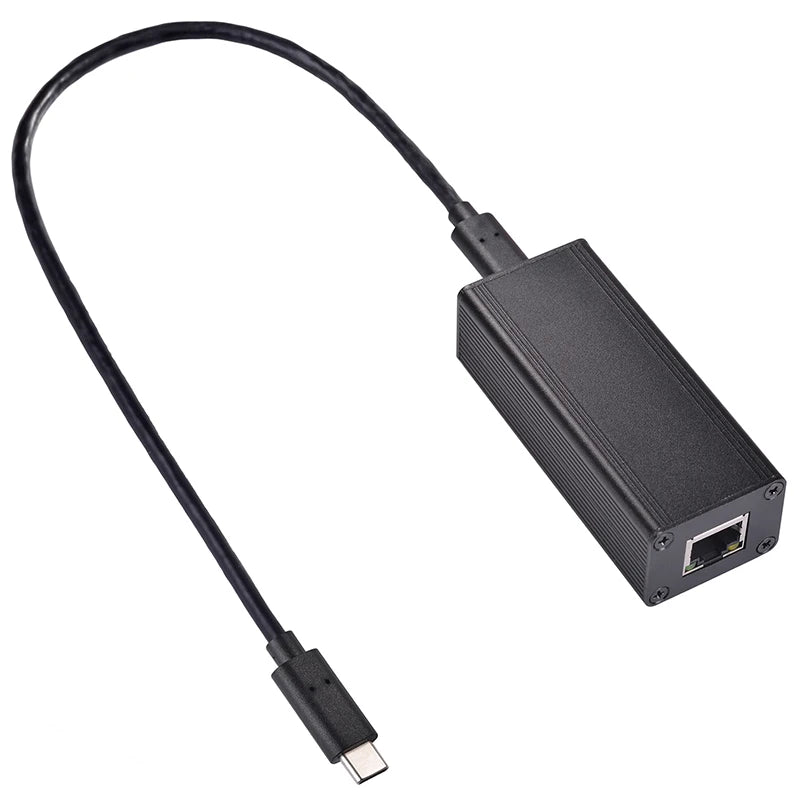 SDAPO 2.5GPD2CAT-20V 2.5G Type - C Gigabit Ethernet Adapter Gigabit PoE to Type C Adapter Converter for Phones and Tablets