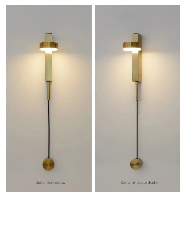 Modern Tv 2023 New Led Lamp Bedside Table Bedroom Lights for Living Room Decor Wall Indoor Lighting