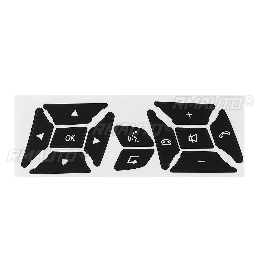Car Steering Wheel A/C Door Lock Button Repair Sticker Decals Stickers for Benz GLK350 C Class CLS C218 W172 W204 W212 W218 W207