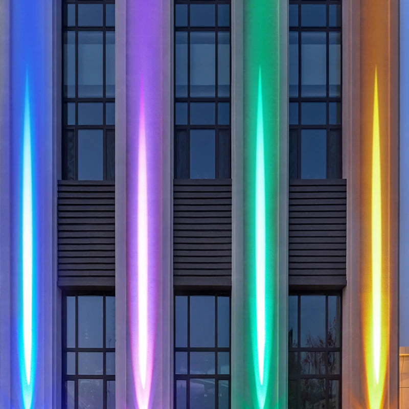 LED Lawn Light  Wall Washer 8W Waterproof Floodlights Narrow Beam Spot Lamp Outdoor Landscape Lighting AC100-240V DC12V