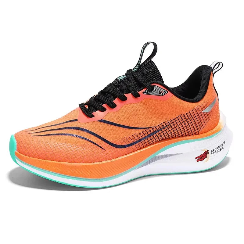 Lightweight running shoes high-quality marathon men's sports shoes mesh breathable fashionable low cut breathable running shoes