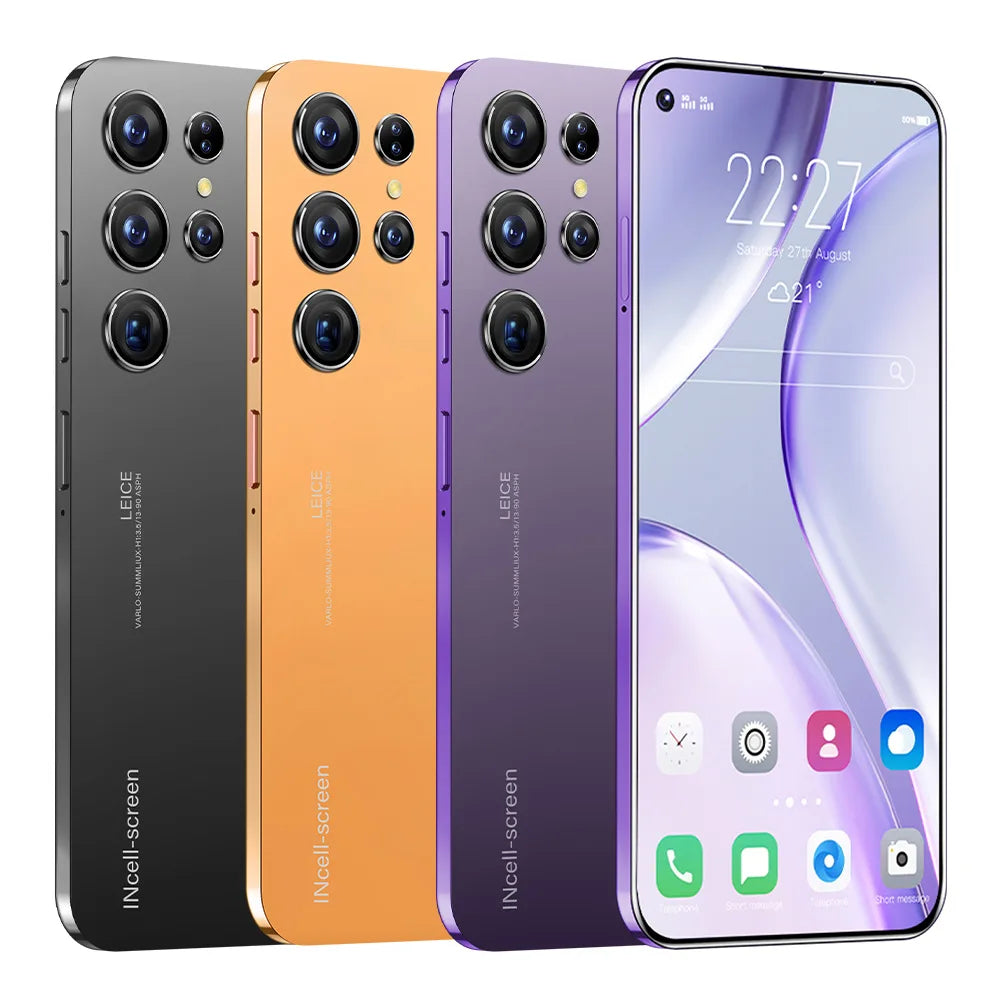Original Phones S24 ultra Smartphones for S24 ultra 16GB+1TB 5G Dual SIM Cellphone Mobile Phone S24 ultra 5g Smartphone