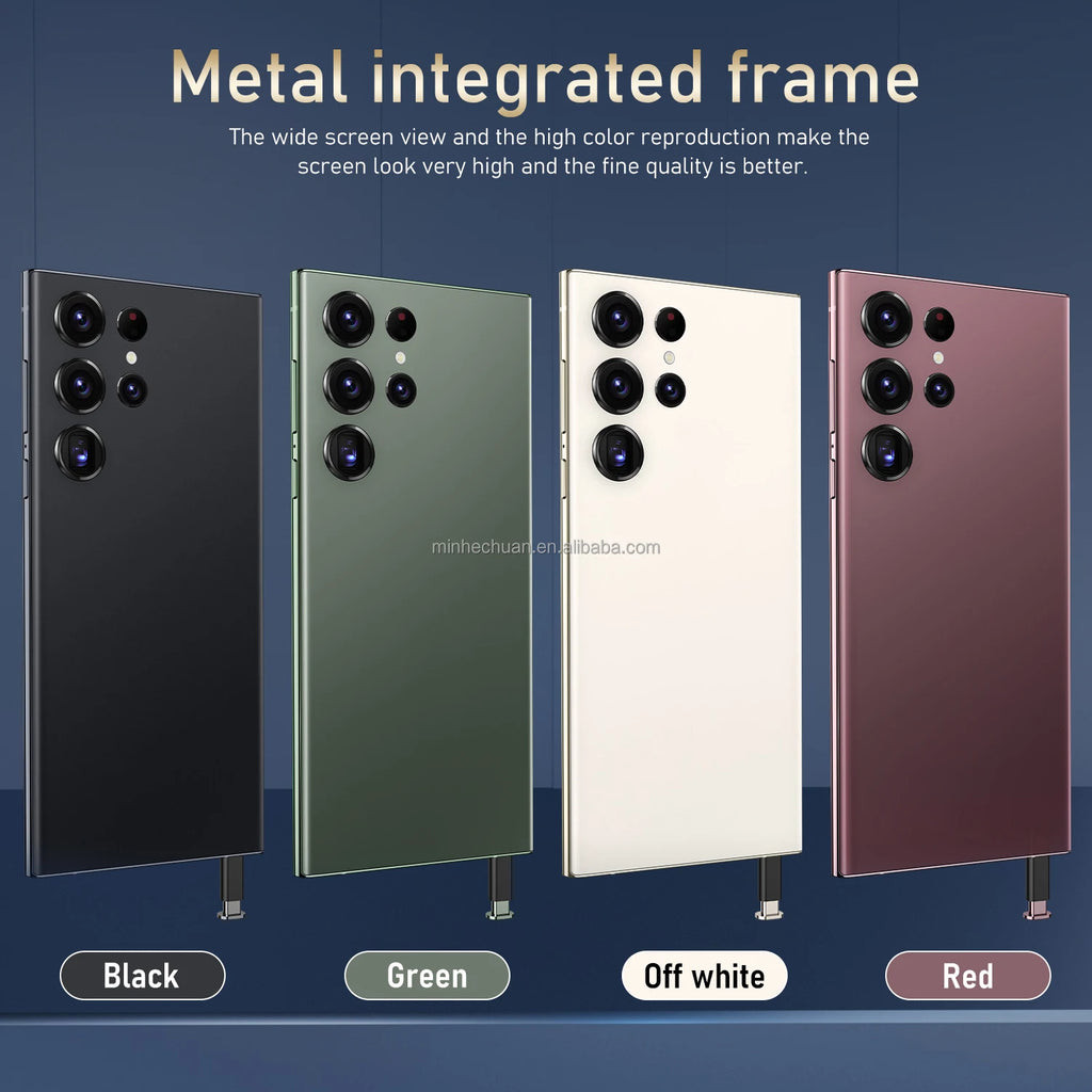 2024 Market Factory Price S24 Ultra+ Unlocked Smartphone Dual SIM Card Mobile Phone 5G S24 Ultra 16GB+1TB Cell Phones