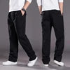 Solid Color Men's Clothing Pants 6XL Large Size Casual Trousers