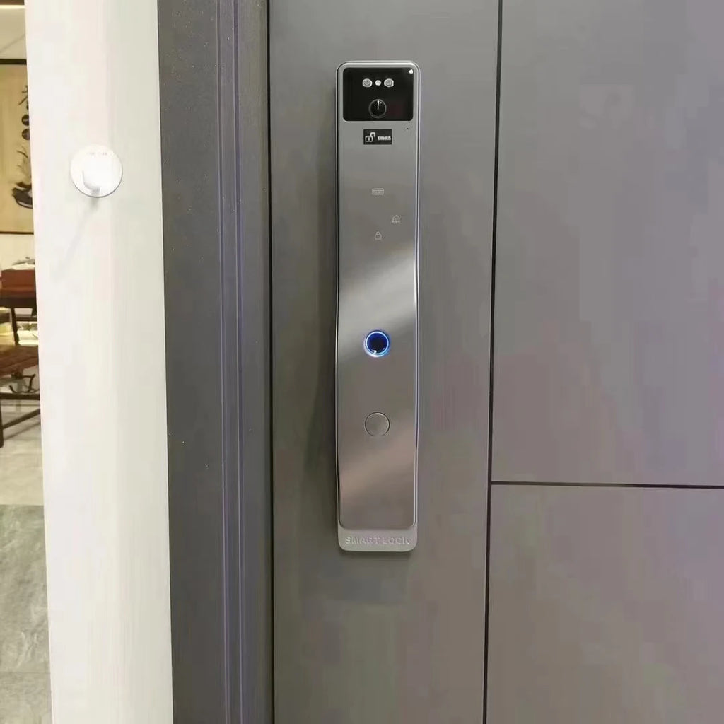 Tuya Smart Locks Full Automatic Smart Fingerprint Door Lock with Surveillance Camera