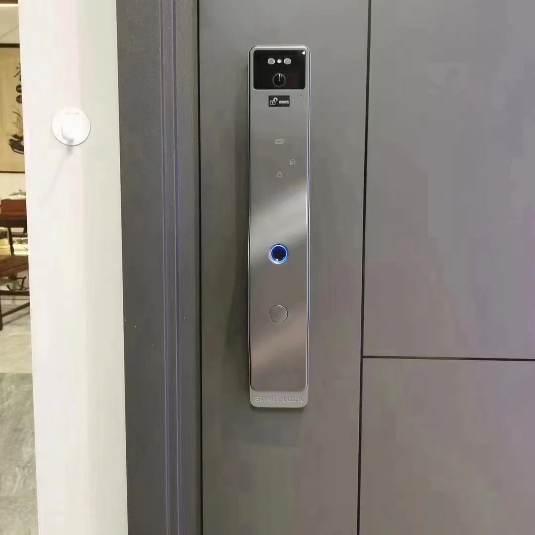 Tuya Smart Locks Full Automatic Smart Fingerprint Door Lock with Surveillance Camera