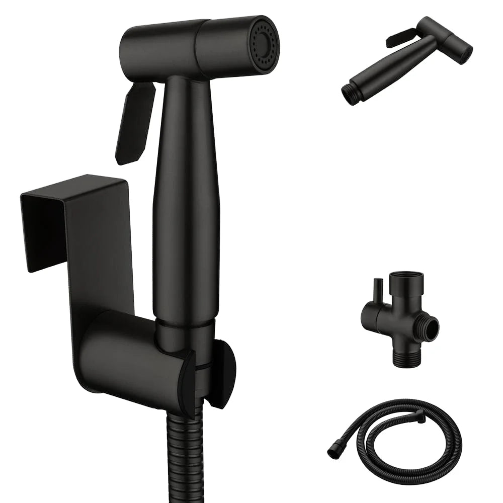 Wall-Mounted Stainless Steel Horizontal Jet Cleaner Spray Gun
