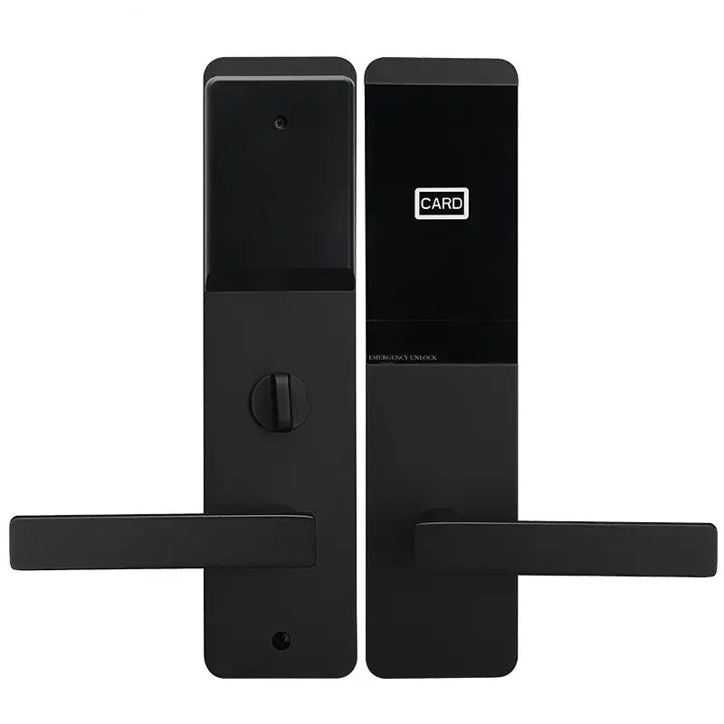 Hotel Motel Room Wooden Door Lock Stainless Steel Electronic RFID Key Card Smart Split Hotel Lock