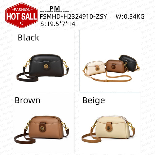 Comfy Soft Leather Crossbody Bag