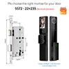 6068 Mortise Smart Door Lock Palm Vein Face Recognition with Camera Matter Tuya WiFi Fingerprint Password Card Key Security