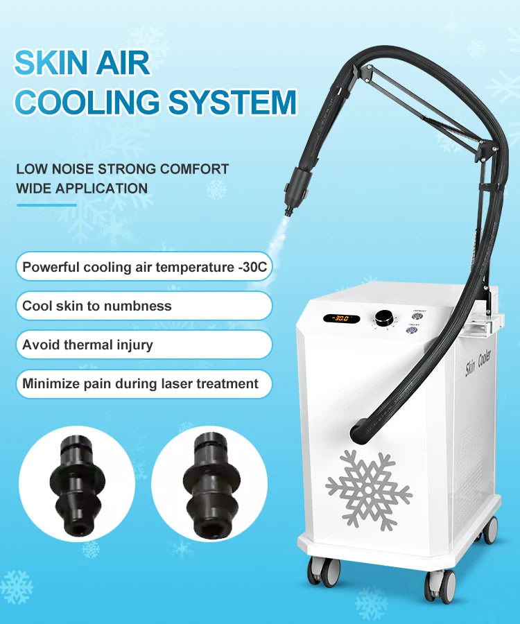 Tattoo Treatment Cryo Therapy Machine for Sale Relieve Pain Cooling Skin Effective Pain Reduce Cooler Avoid Thermal Injury