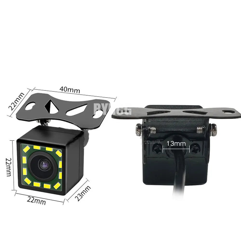 Car Rear View Camera or with Monitor 5 Inch 800*480 TFT LCD Foldable Reverse Parking And 12 LED Night Vision