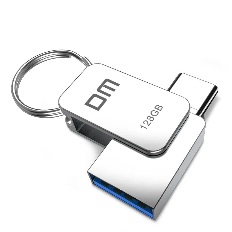 Dual Storage Phone with USB-C 3.0 OTG Durable Metal New Stock