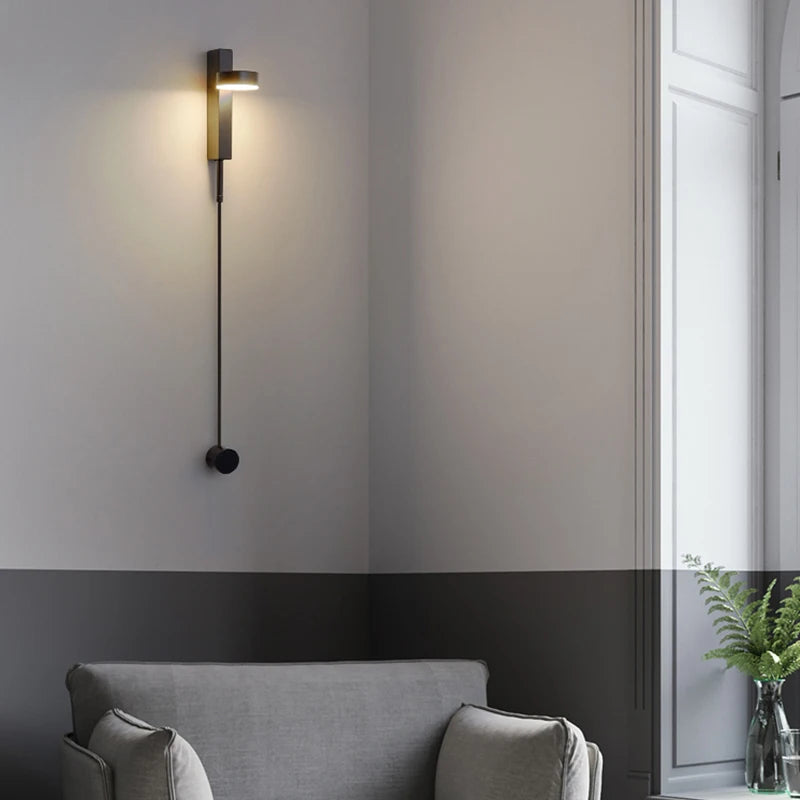 Modern Tv 2023 New Led Lamp Bedside Table Bedroom Lights for Living Room Decor Wall Indoor Lighting
