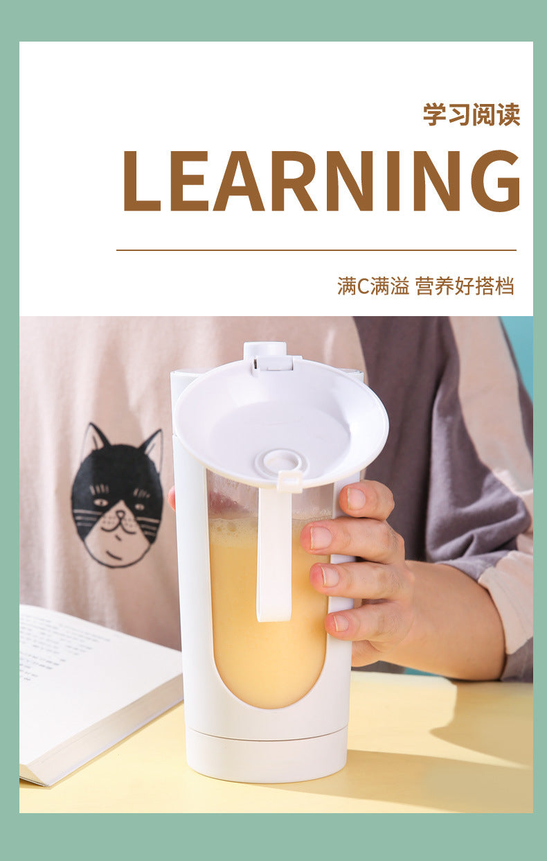 New high-end cross-border juicer household crushed ice juice cup portable rechargeable juicer outdoor 12 knife wireless