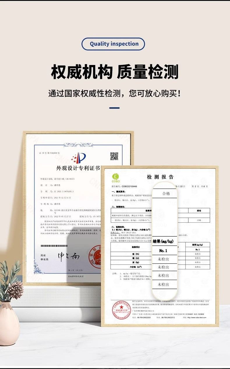 Vacuum Sealing Machine Packaging Fresh-keeping Machine Small Household Vacuum Food Air Sealing Machine] Fully Automatic Plastic