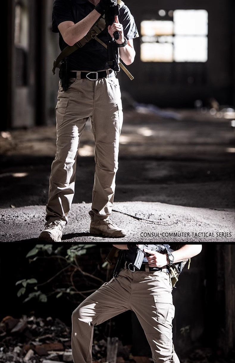 Huanlong Thunderbolt Ii Elastic Tactical Pants Men's Outdoor Clothing Jogger Hiking Mountaineering Pants American Style Workwear Pants