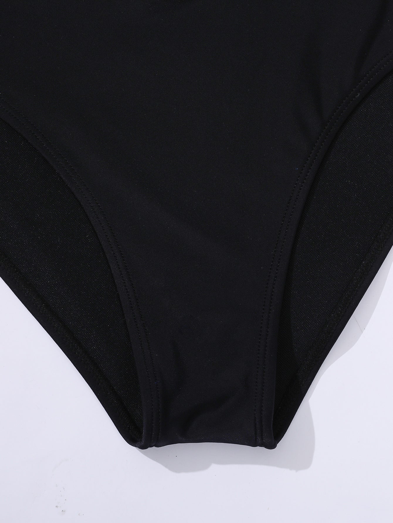 2025 New Bikini Cross-Border European and American Style Aliexpress Solid Color Tie-Up Sexy Bikini Two-Piece Swimsuit Swimwear for Women