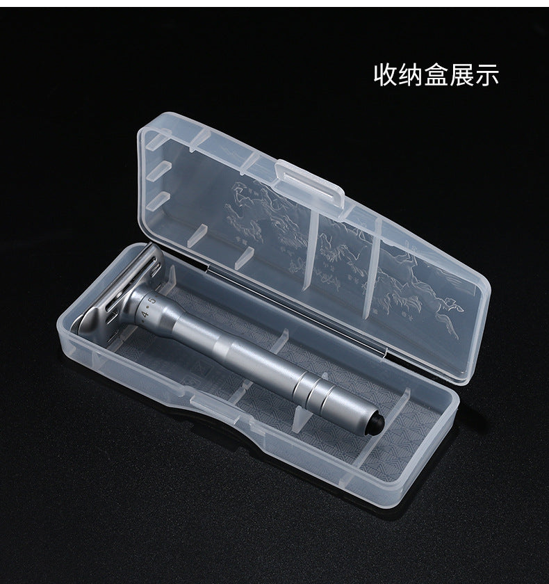 Chaoke 8-speed sharpness manual razor old-fashioned razor men's double-sided stainless steel blade beard knife