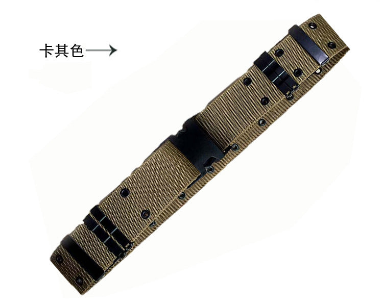 Foreign Trade Guangzhou New Men's Belt Military Training Outdoor Sports Elastic Belt Tactical Elastic Girdle High-End