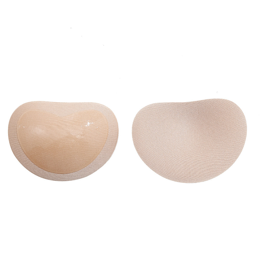 Invisible Chest Pad Insert Thickened Breathable Sponge Cushion for Daily Use Self-Adhesive Non-Slip Push-up Thin Pad for Top-up Underwear
