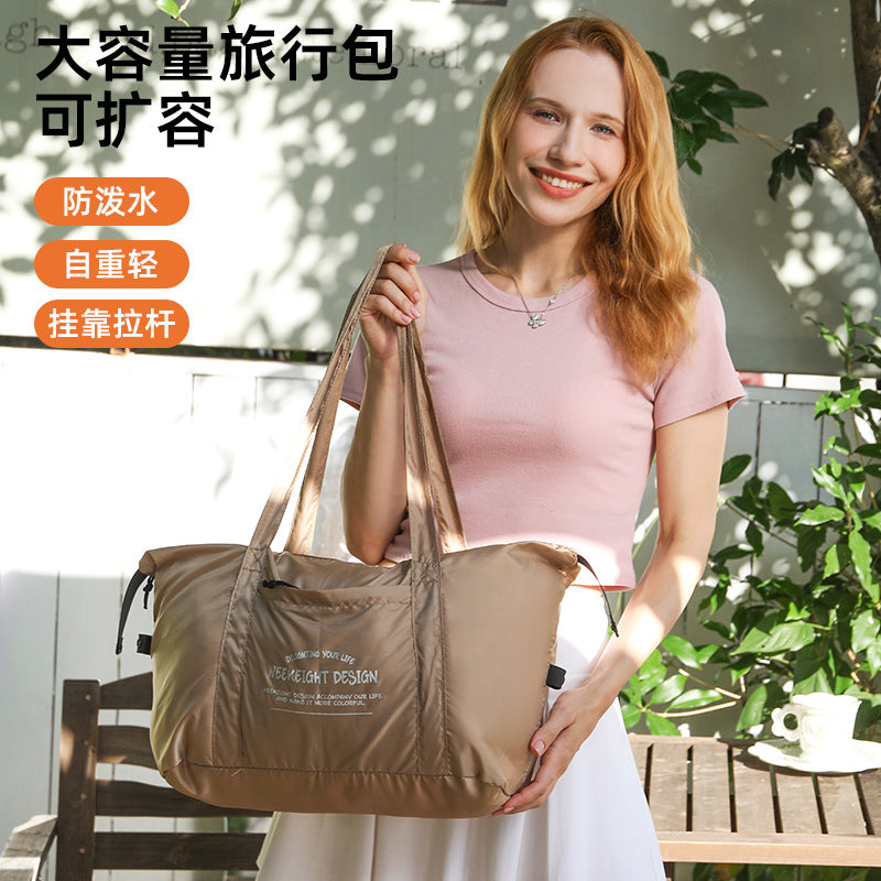 Outdoor Camping Travel Bag, Travel Handbag, Shoulder Bag, Foldable Storage Bag, Lightweight Large-Capacity Luggage, Maternity Bag