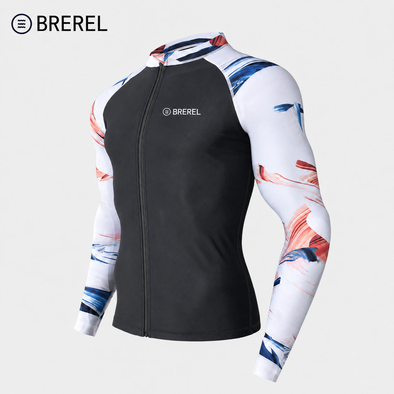 Sun Protection Swimsuit Men's Surfing Suit Split Quick-Drying Tight Jellyfish Suit Snorkeling Suit Wetsuit Full Body Long-Sleeved Trousers