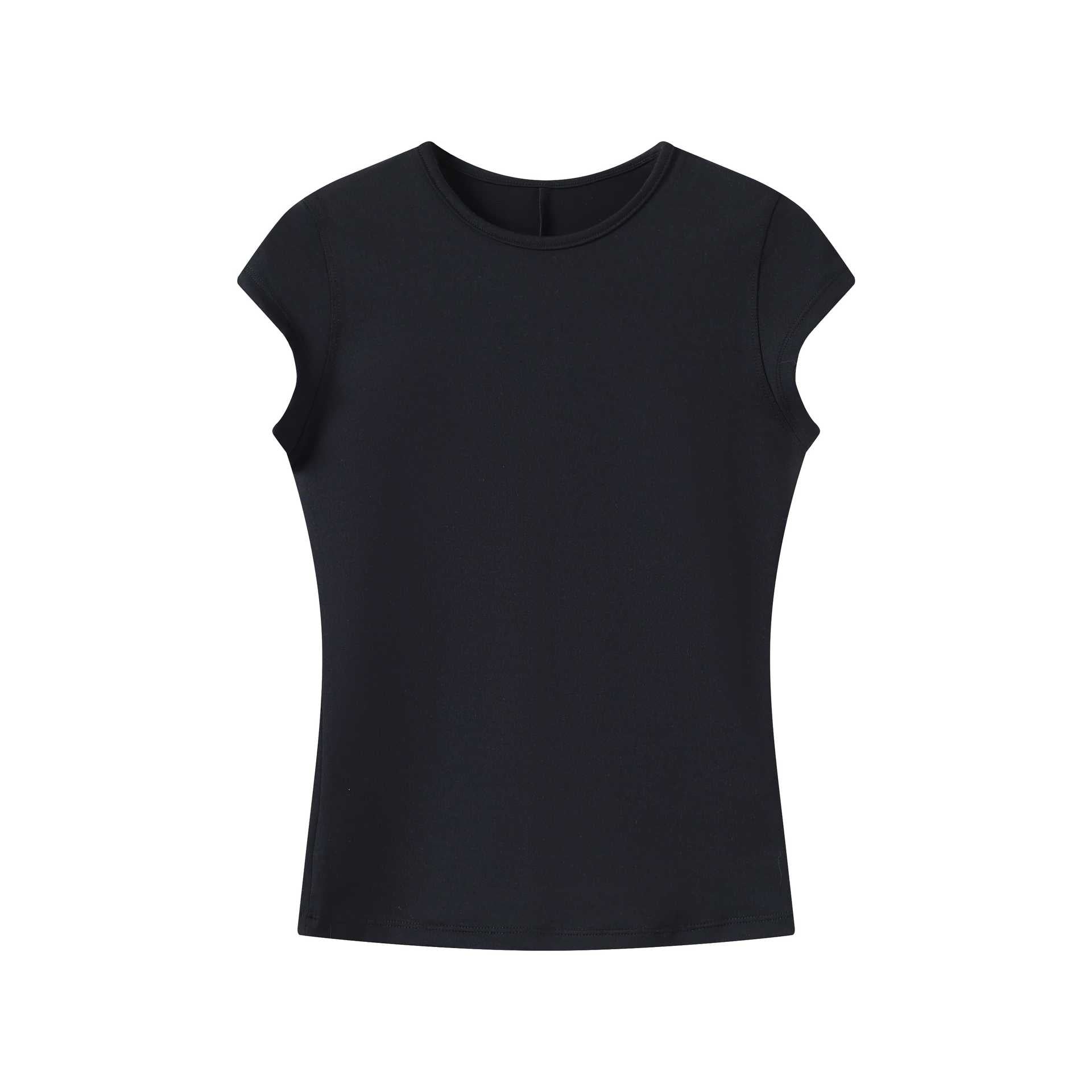 Spot Tankair Sexy Skin-Friendly Nude Elastic Tight Fitness Right Shoulder Small Flying Sleeve T-Shirt Sports Quick-Drying Top