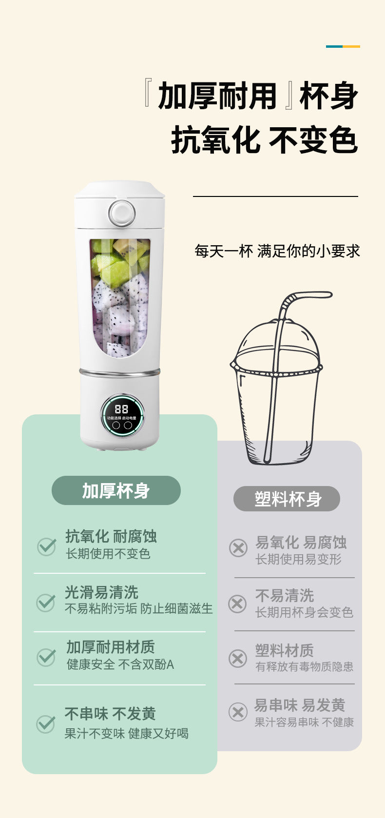 New high-end cross-border juicer household crushed ice juice cup portable rechargeable juicer outdoor 12 knife wireless