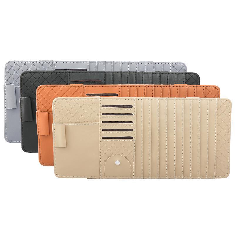 Car CD Clip Car CD Bag Multifunctional Sun Visor Cover Storage Cover CD Disc Disc Bag Storage Bag Universal