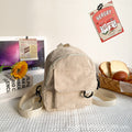 Wholesale/Mini Backpack ins Super Hot Cute OL Commuter Small Cosmetic Bag Striped Textured Student All-match Schoolbag
