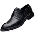 New Four Seasons Men's Leather Shoes Business Dress Leather Shoes Lace-up Casual All-match Wear-resistant Leather Shoes Wedding Shoes Men's Shoes