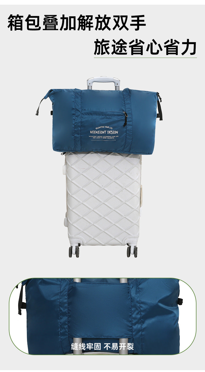Outdoor Camping Travel Bag, Travel Handbag, Shoulder Bag, Foldable Storage Bag, Lightweight Large-Capacity Luggage, Maternity Bag