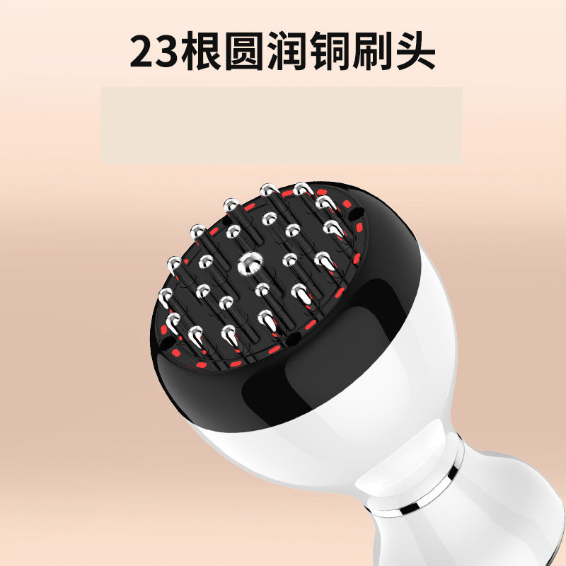 Home Smart Massage Brush Massager Microcurrent Heating Massager Beauty Device