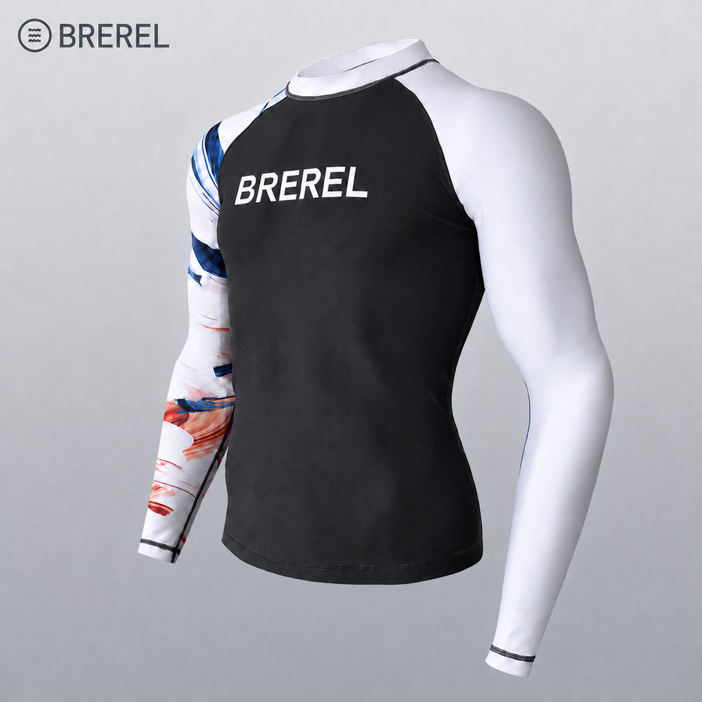 Sun Protection Swimsuit Men's Surfing Suit Split Quick-Drying Tight Jellyfish Suit Snorkeling Suit Wetsuit Full Body Long-Sleeved Trousers