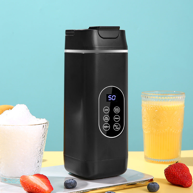 New high-end cross-border juicer household crushed ice juice cup portable rechargeable juicer outdoor 12 knife wireless