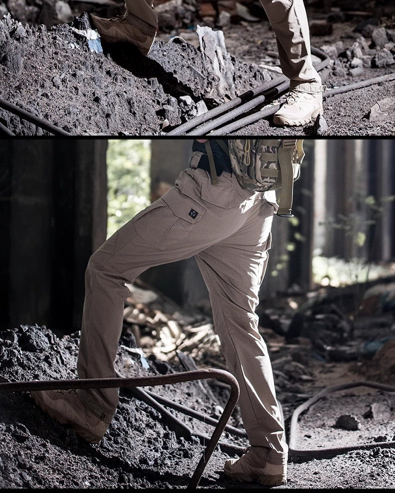 Huanlong Thunderbolt Ii Elastic Tactical Pants Men's Outdoor Clothing Jogger Hiking Mountaineering Pants American Style Workwear Pants
