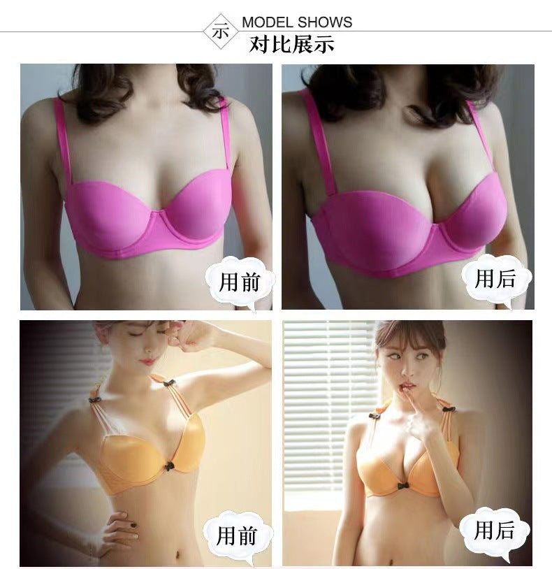 Invisible Chest Pad Insert Thickened Breathable Sponge Cushion for Daily Use Self-Adhesive Non-Slip Push-up Thin Pad for Top-up Underwear