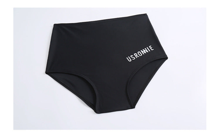 2025 New Swimsuit Women's Three-Piece Split Sexy Belly-Covering Slimming Look Fairy Style Ins Long-Sleeved Sun Protection Swimsuit