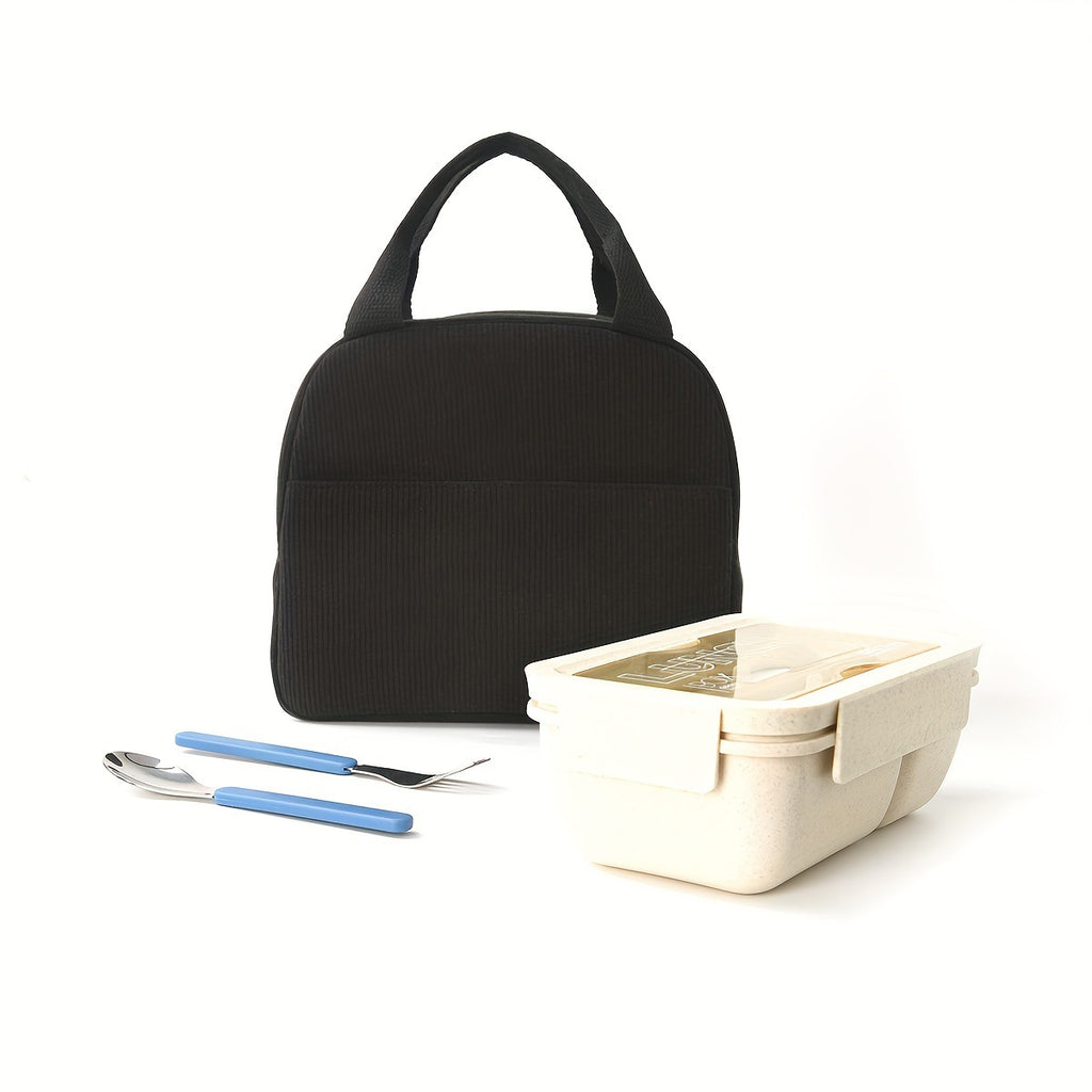 Cross-border Explosions Portable Lunch Bag Insulation Bag Lunch Box Bag Lunch Bag with Rice Bag Lunch Box Storage Bag for Work and School