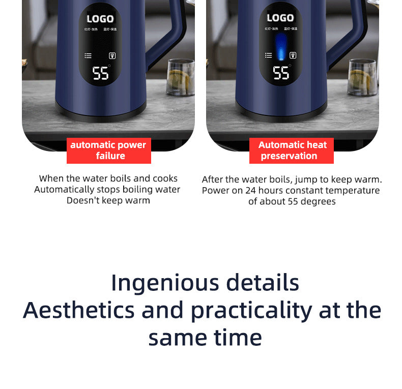 Electric Kettle Thermal Insulation Kettle Automatic Power-Of