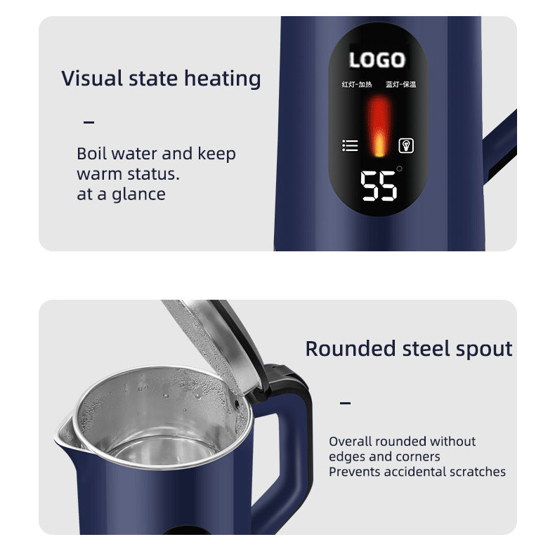 Electric Kettle Thermal Insulation Kettle Automatic Power-Of