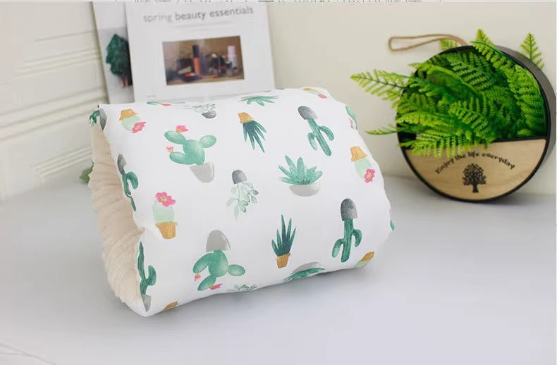New Pure Cotton Fleece-Lined Thickeneded Soft Baby Nursing Pillow Arm Pillow Feeding Pillow Mother and Baby Supplies