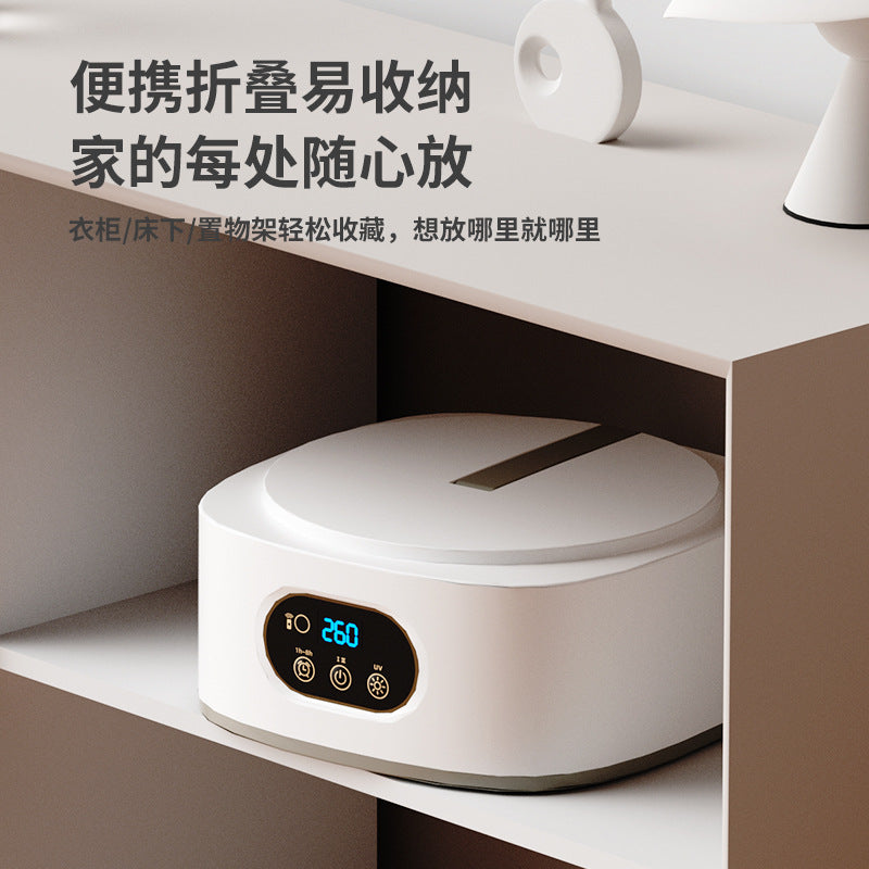 Smart Dryer Household Clothes Dryer Sterilization Large Capacity Foldable Baby Installation-Free Clothes Drying Machine Portable