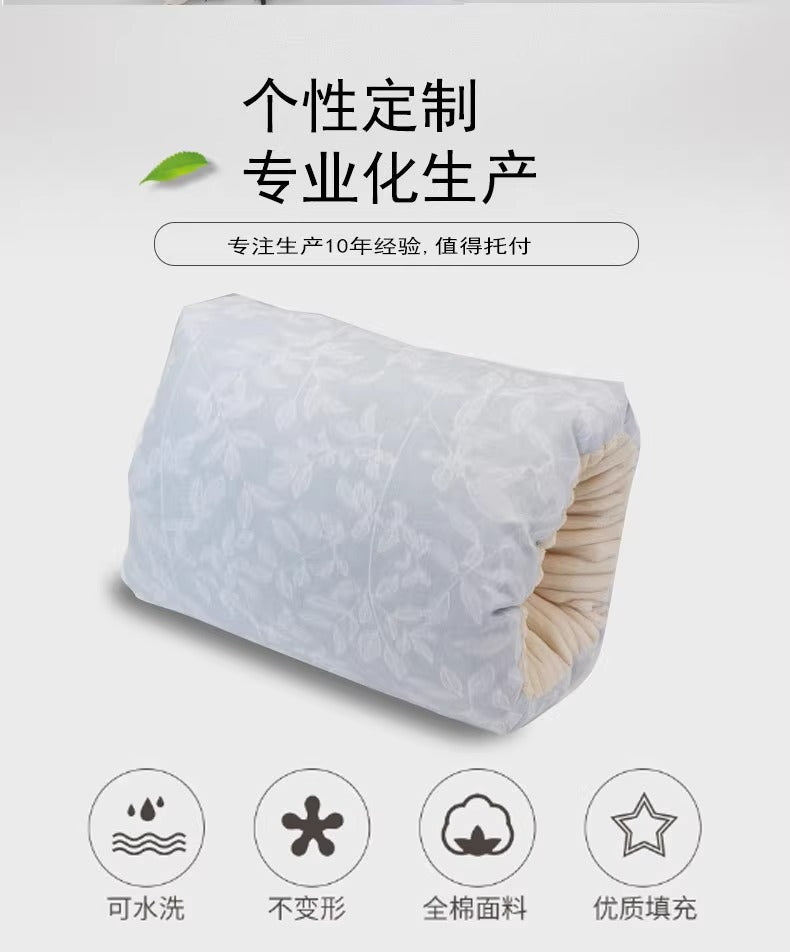 New Pure Cotton Fleece-Lined Thickeneded Soft Baby Nursing Pillow Arm Pillow Feeding Pillow Mother and Baby Supplies