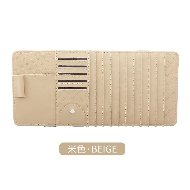 Car CD Clip Car CD Bag Multifunctional Sun Visor Cover Storage Cover CD Disc Disc Bag Storage Bag Universal