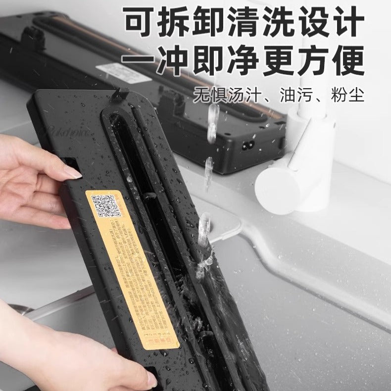 Vacuum Sealing Machine Packaging Fresh-keeping Machine Small Household Vacuum Food Air Sealing Machine] Fully Automatic Plastic