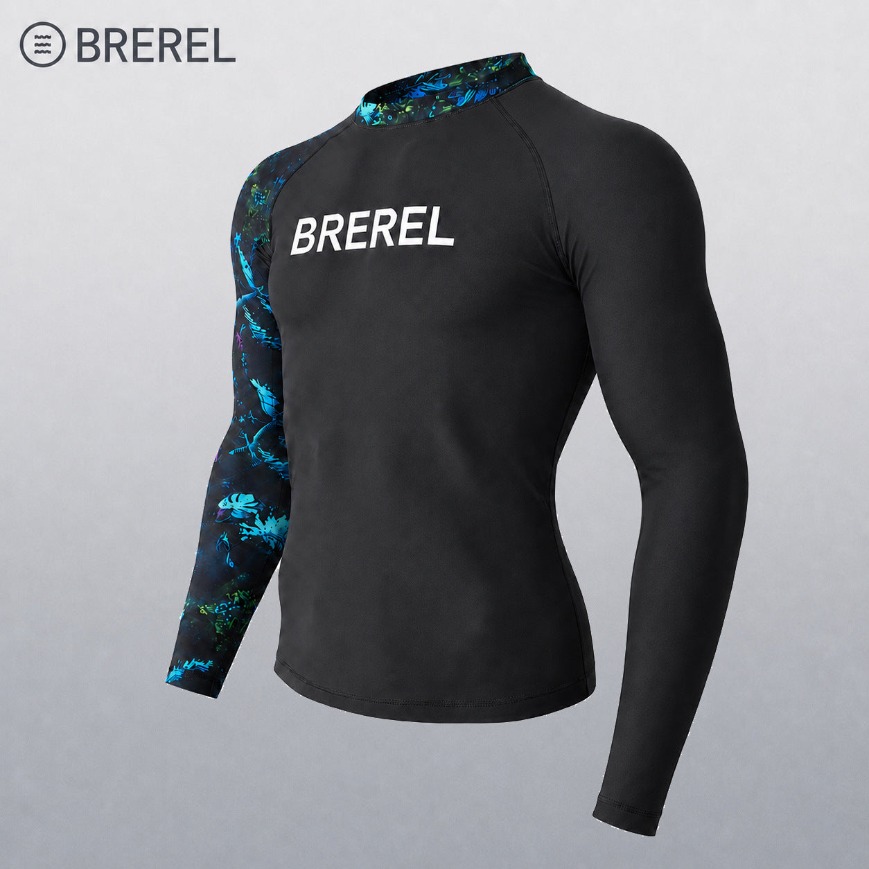 Sun Protection Swimsuit Men's Surfing Suit Split Quick-Drying Tight Jellyfish Suit Snorkeling Suit Wetsuit Full Body Long-Sleeved Trousers