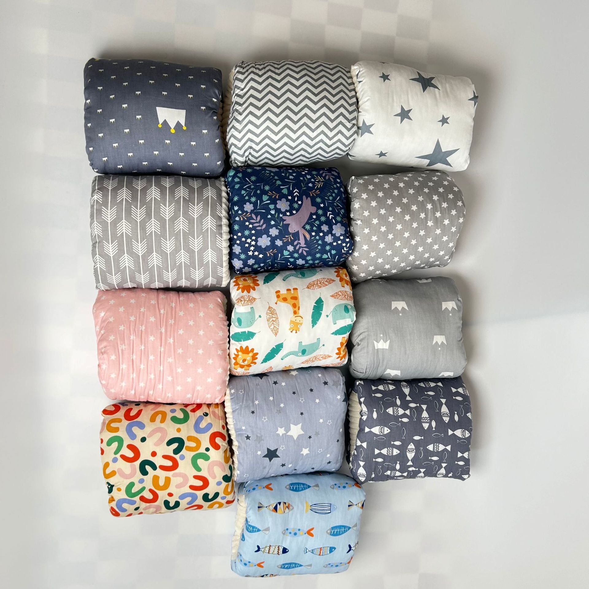 New Pure Cotton Fleece-Lined Thickeneded Soft Baby Nursing Pillow Arm Pillow Feeding Pillow Mother and Baby Supplies